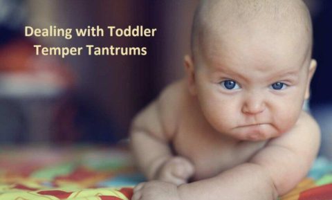 Dealing with Toddler Temper Tantrums
